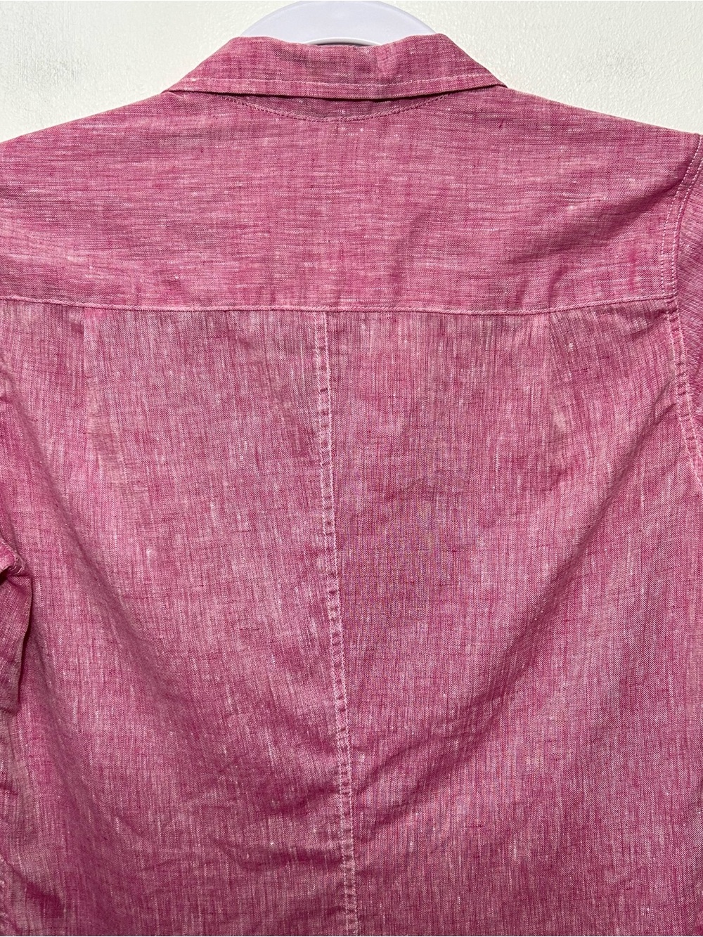 Frank and Eileen 100% Linen Barry Long Sleeve Button Up Shirt Womens Size XS - Picture 7 of 13